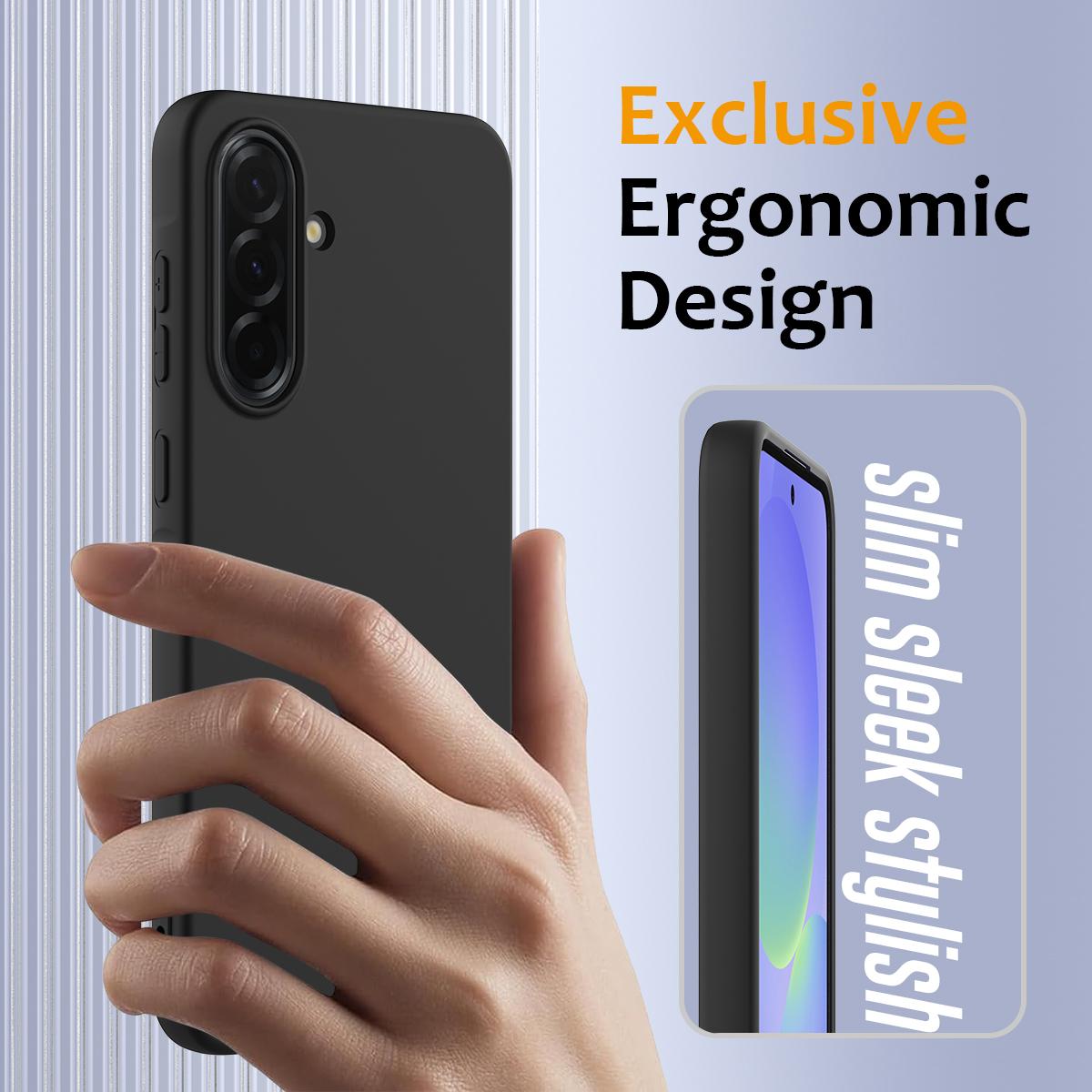 Samsung Galaxy A36 5G Shockproof Silicone MagSafe Phone Case with Microfibre Lining Magnetic Cover