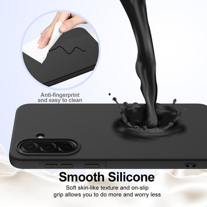 Samsung Galaxy A36 5G Shockproof Silicone MagSafe Phone Case with Microfibre Lining Magnetic Cover