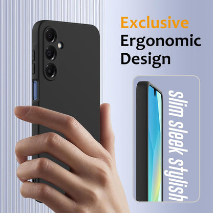 Samsung Galaxy M17 Shockproof Silicone MagSafe Phone Case with Microfibre Lining Magnetic Cover