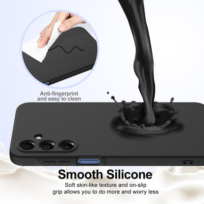 Samsung Galaxy A17 Shockproof Silicone MagSafe Phone Case with Microfibre Lining Magnetic Cover