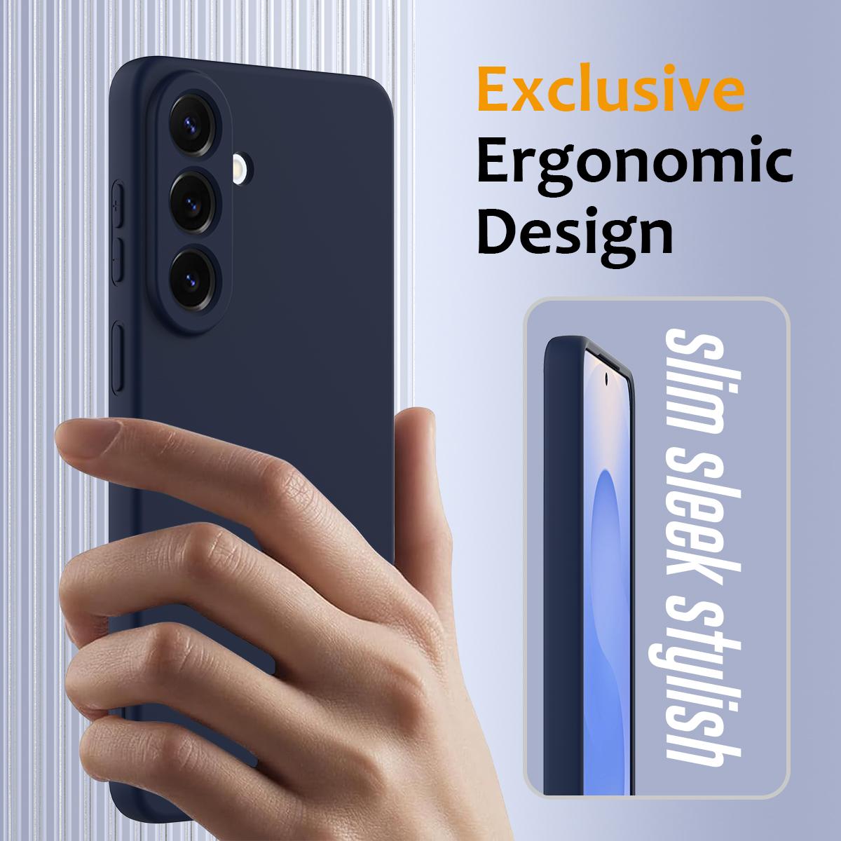 Samsung Galaxy A57 5G Shockproof Silicone MagSafe Phone Case with Microfibre Lining Magnetic Cover