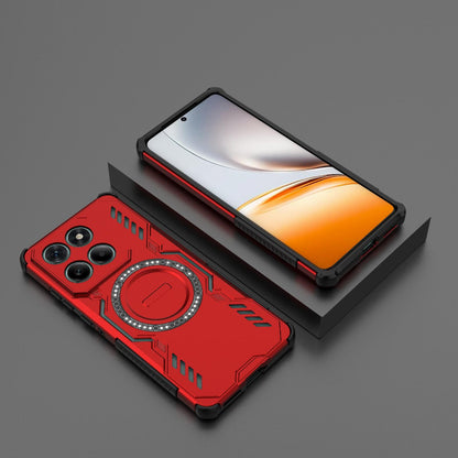 Motorola Edge 60 Fusion 5G Butterfly Armor MagSafe Magnetic Ring Shockproof Protective Phone Case with Stand