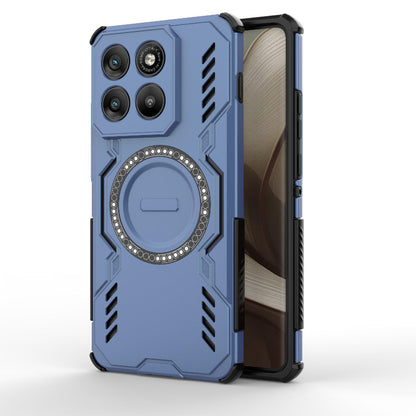 Motorola Edge 70 5G Butterfly Armor MagSafe Magnetic Ring Shockproof Protective Phone Case with Stand