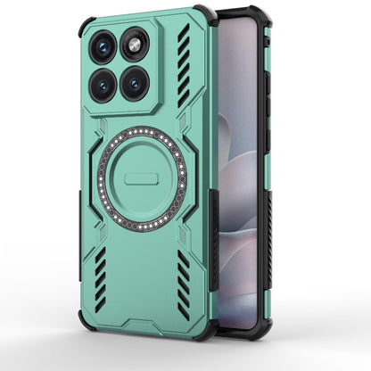 Motorola Edge 70 Fusion 5G Butterfly Armor MagSafe Magnetic Ring Shockproof Protective Phone Case with Stand