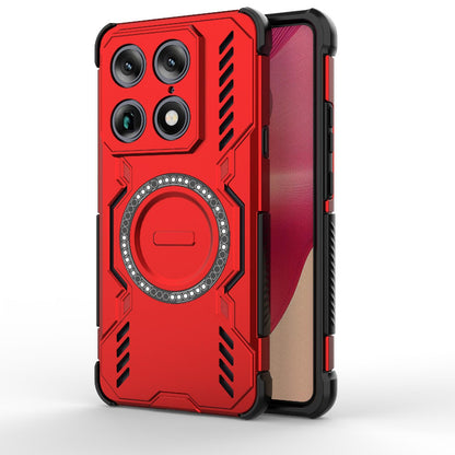 Motorola Signature 5G Butterfly Armor MagSafe Magnetic Ring Shockproof Protective Phone Case with Stand