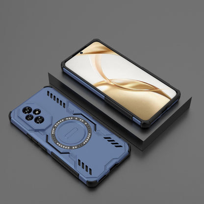 Honor 200 5G Butterfly Armor MagSafe Magnetic Ring Shockproof Protective Phone Case with Stand