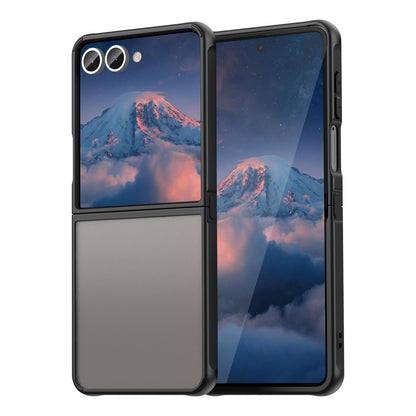 Samsung Galaxy Z Flip7 5G TPU Hybrid PC Frosted Phone Case with Durable Scratch, Dirt & Wear Protection, Precise Cutouts, Lightweight Easy-Fit Slim Cover