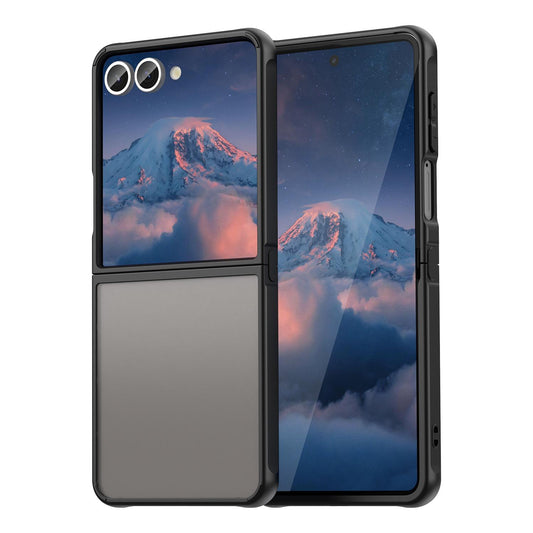 Samsung Galaxy Z Flip7 5G TPU Hybrid PC Frosted Phone Case with Durable Scratch, Dirt & Wear Protection, Precise Cutouts, Lightweight Easy-Fit Slim Cover