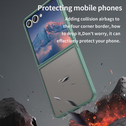 Samsung Galaxy Z Flip7 5G TPU Hybrid PC Frosted Phone Case with Durable Scratch, Dirt & Wear Protection, Precise Cutouts, Lightweight Easy-Fit Slim Cover