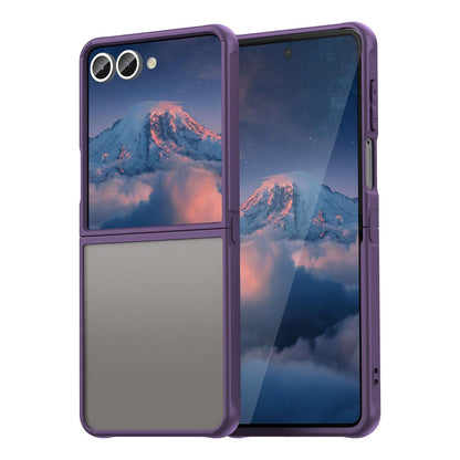 Samsung Galaxy Z Flip7 5G TPU Hybrid PC Frosted Phone Case with Durable Scratch, Dirt & Wear Protection, Precise Cutouts, Lightweight Easy-Fit Slim Cover