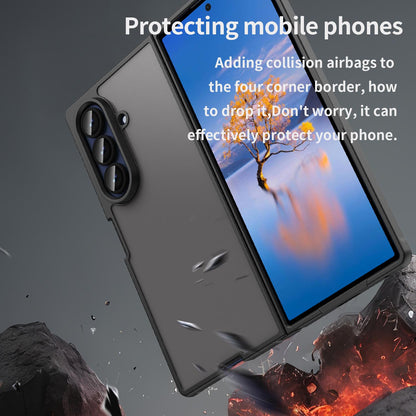 Samsung Galaxy Z Fold7 5G TPU Hybrid PC Frosted Phone Case with Durable Scratch, Dirt & Wear Protection, Precise Cutouts, Lightweight Easy-Fit Slim Cover