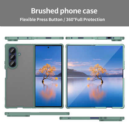 Samsung Galaxy Z Fold7 5G TPU Hybrid PC Frosted Phone Case with Durable Scratch, Dirt & Wear Protection, Precise Cutouts, Lightweight Easy-Fit Slim Cover