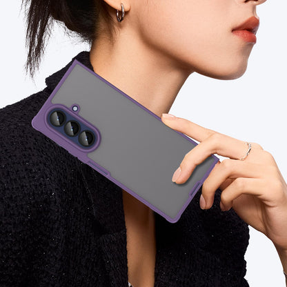 Samsung Galaxy Z Fold7 5G TPU Hybrid PC Frosted Phone Case with Durable Scratch, Dirt & Wear Protection, Precise Cutouts, Lightweight Easy-Fit Slim Cover