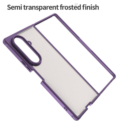 Samsung Galaxy Z Fold7 5G TPU Hybrid PC Frosted Phone Case with Durable Scratch, Dirt & Wear Protection, Precise Cutouts, Lightweight Easy-Fit Slim Cover
