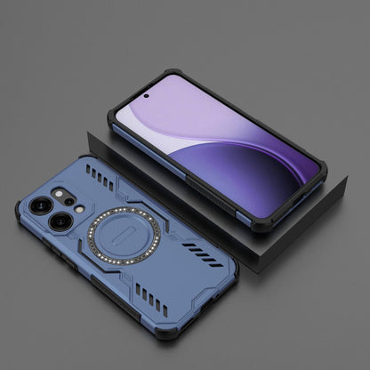 OPPO Reno14 Pro 5G Butterfly Armor MagSafe Magnetic Ring Shockproof Protective Phone Case with Stand