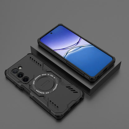 OPPO A5 5G Butterfly Armor MagSafe Magnetic Ring Shockproof Protective Phone Case with Stand