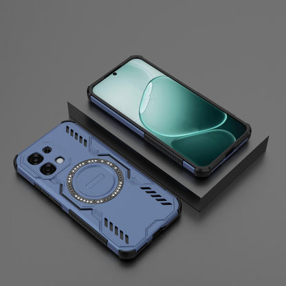 OPPO F31 5G Butterfly Armor MagSafe Magnetic Ring Shockproof Protective Phone Case with Stand