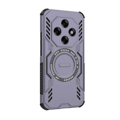 OPPO F31 Pro 5G India Butterfly Armor MagSafe Magnetic Ring Shockproof Protective Phone Case with Stand