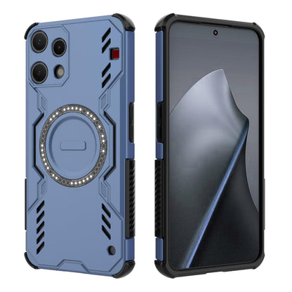 Nothing Phone 3a Lite 5G Butterfly Armor MagSafe Magnetic Ring Shockproof Protective Phone Case with Stand