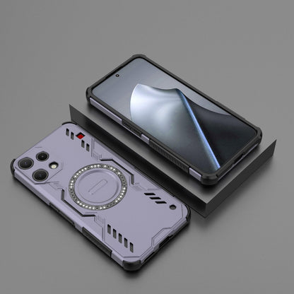 Nothing Phone 3a Lite 5G Butterfly Armor MagSafe Magnetic Ring Shockproof Protective Phone Case with Stand