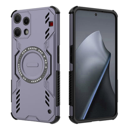 Nothing Phone 3a Lite 5G Butterfly Armor MagSafe Magnetic Ring Shockproof Protective Phone Case with Stand