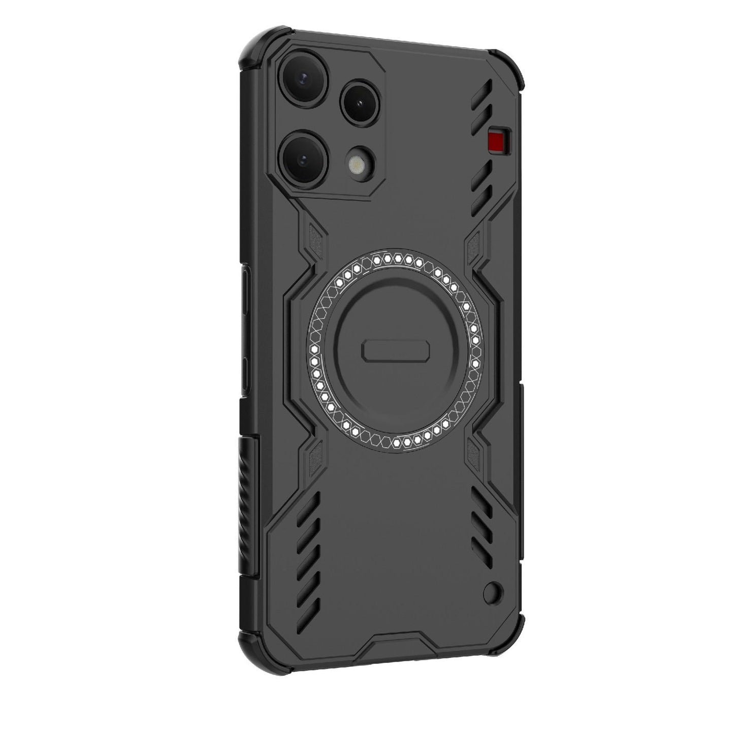 Nothing Phone 3a Lite 5G Butterfly Armor MagSafe Magnetic Ring Shockproof Protective Phone Case with Stand