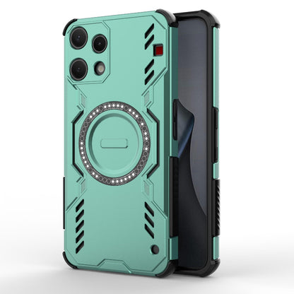 Nothing Phone 3a Lite 5G Butterfly Armor MagSafe Magnetic Ring Shockproof Protective Phone Case with Stand