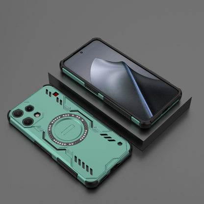 Nothing Phone 3a Lite 5G Butterfly Armor MagSafe Magnetic Ring Shockproof Protective Phone Case with Stand