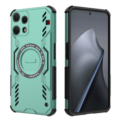 Nothing Phone 3a Lite 5G Butterfly Armor MagSafe Magnetic Ring Shockproof Protective Phone Case with Stand