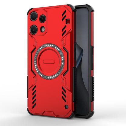 Nothing Phone 3a Lite 5G Butterfly Armor MagSafe Magnetic Ring Shockproof Protective Phone Case with Stand