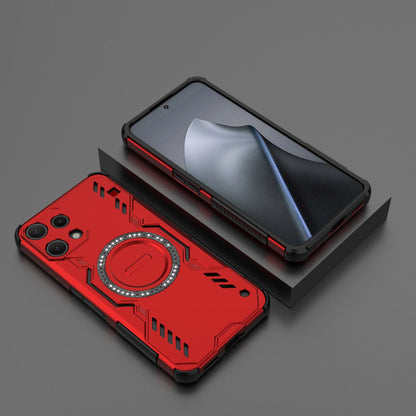 Nothing Phone 3a Lite 5G Butterfly Armor MagSafe Magnetic Ring Shockproof Protective Phone Case with Stand