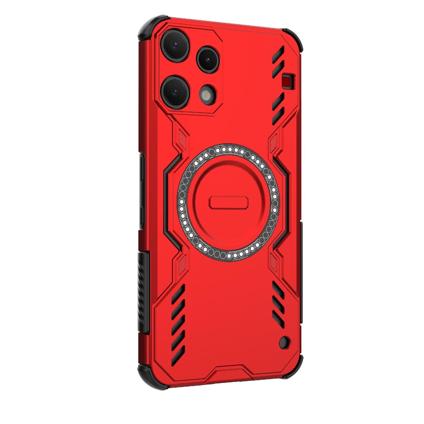 Nothing Phone 3a Lite 5G Butterfly Armor MagSafe Magnetic Ring Shockproof Protective Phone Case with Stand