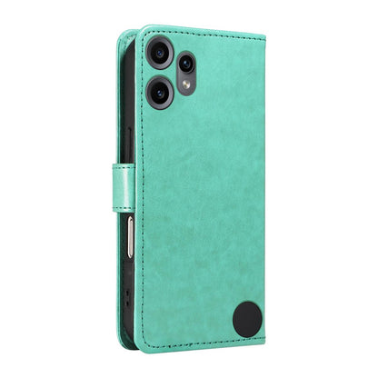 For Nothing CMF Phone 2 Pro Cat and Bee Embossed Flip Leather Phone Case Wallet Cover with Card Slots Cash Pocket Magnetic Stand Protective Shockproof TPU PU Leather Case with Wrist Strap