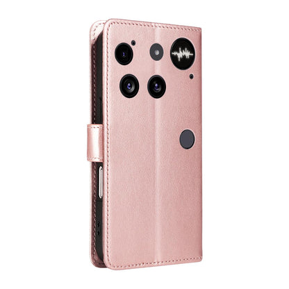 For Nothing Phone 3 Cat and Bee Embossed Flip Leather Phone Case Wallet Cover with Card Slots Cash Pocket Magnetic Stand Protective Shockproof TPU PU Leather Case with Wrist Strap
