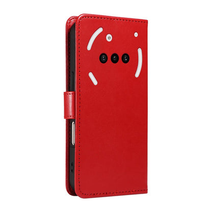 For Nothing Phone 3A Cat and Bee Embossed Flip Leather Phone Case Wallet Cover with Card Slots Cash Pocket Magnetic Stand Protective Shockproof TPU PU Leather Case with Wrist Strap