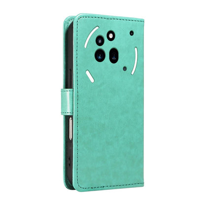 For Nothing Phone 3A Pro Cat and Bee Embossed Flip Leather Phone Case Wallet Cover with Card Slots Cash Pocket Magnetic Stand Protective Shockproof TPU PU Leather Case with Wrist Strap