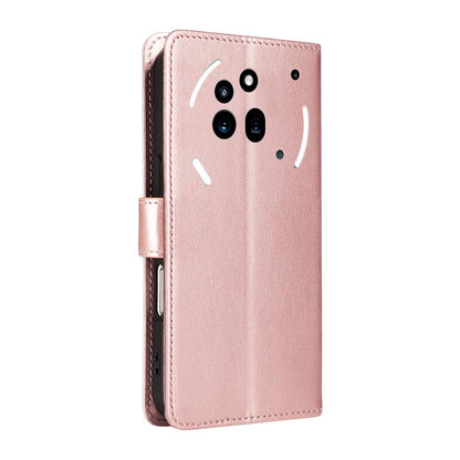For Nothing Phone 3A Pro Cat and Bee Embossed Flip Leather Phone Case Wallet Cover with Card Slots Cash Pocket Magnetic Stand Protective Shockproof TPU PU Leather Case with Wrist Strap