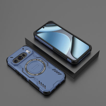 Google Pixel 10 Butterfly Armor MagSafe Magnetic Ring Shockproof Protective Phone Case with Stand