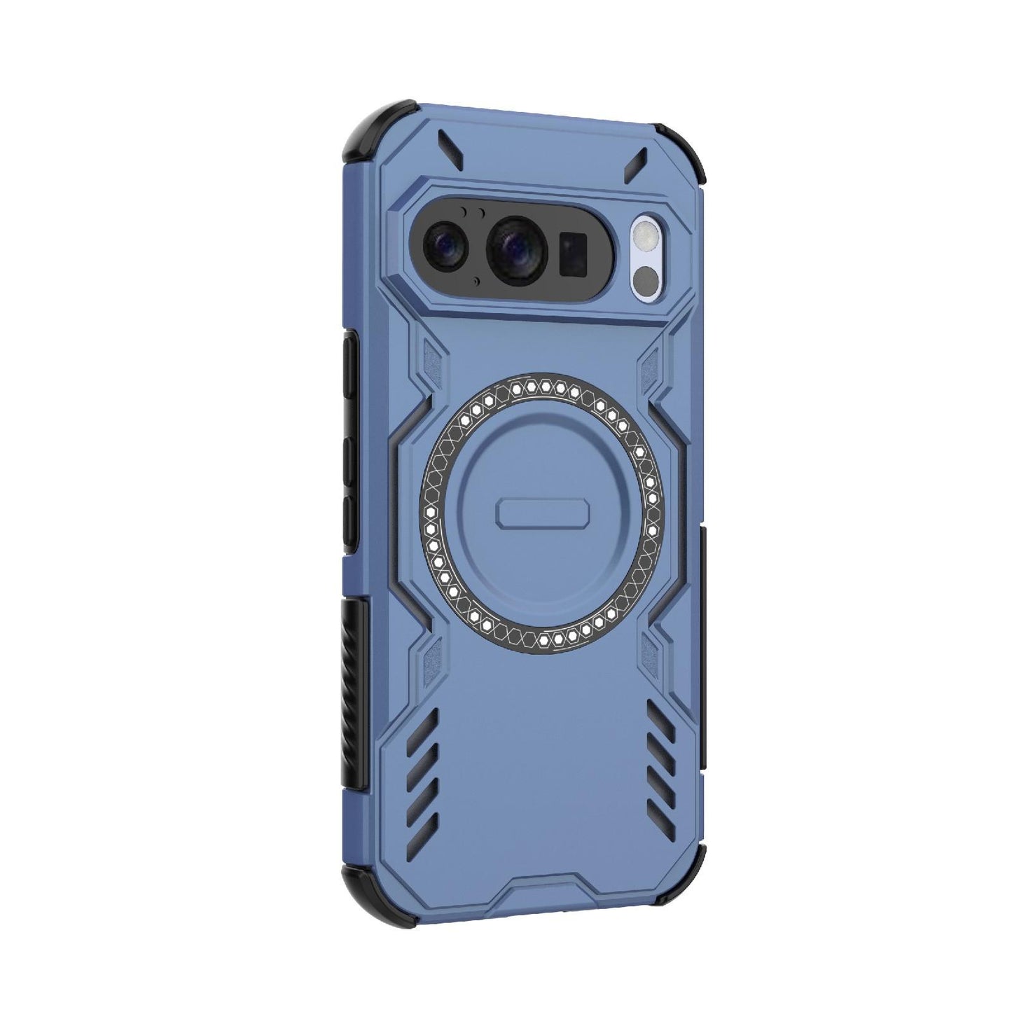 Google Pixel 10 Butterfly Armor MagSafe Magnetic Ring Shockproof Protective Phone Case with Stand
