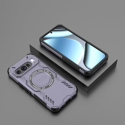 Google Pixel 10 Butterfly Armor MagSafe Magnetic Ring Shockproof Protective Phone Case with Stand