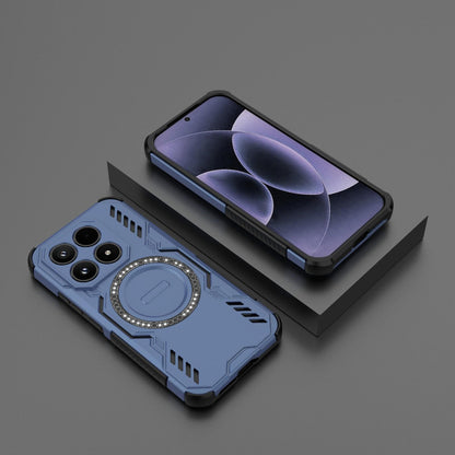 Xiaomi 17 5G Butterfly Armor MagSafe Magnetic Ring Shockproof Protective Phone Case with Stand