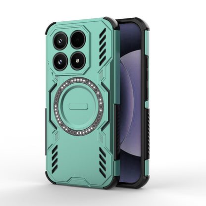 Xiaomi 17 5G Butterfly Armor MagSafe Magnetic Ring Shockproof Protective Phone Case with Stand