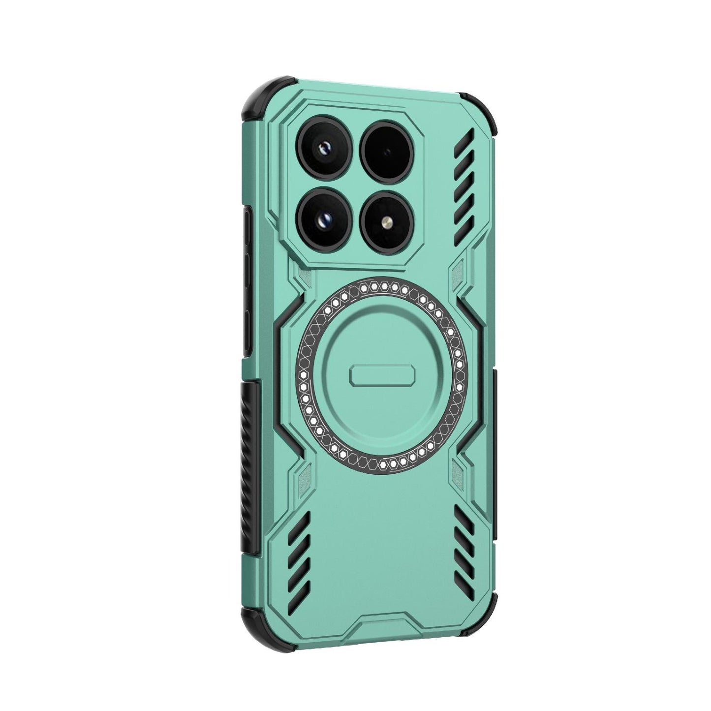 Xiaomi 17 5G Butterfly Armor MagSafe Magnetic Ring Shockproof Protective Phone Case with Stand