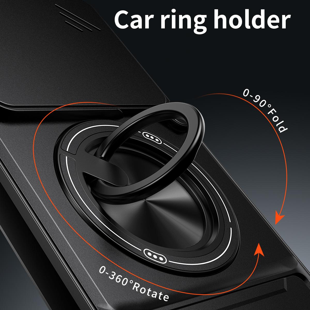 Motorola Edge 70 Pro Multifunctional Magnetic Shockproof Phone Case with Sliding Lens Window Stand Cover