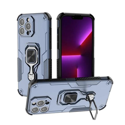 iPhone 14 Pro Max PU Leather Wallet Phone Case with Metal Kickstand, Card Holder, Cash Pocket, Wrist Strap, Shockproof TPU Protective Cover & Screen Protector