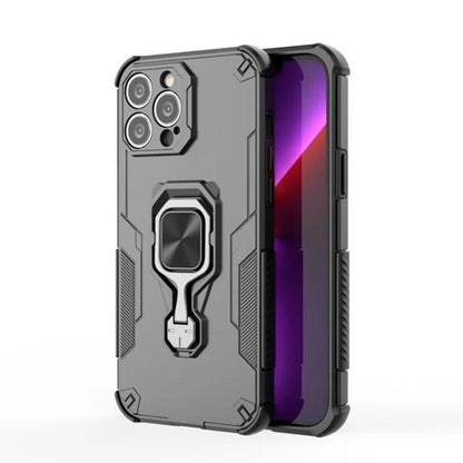 iPhone 13 Pro Max PU Leather Wallet Phone Case with Metal Kickstand, Card Holder, Cash Pocket, Wrist Strap, Shockproof TPU Protective Cover & Screen Protector