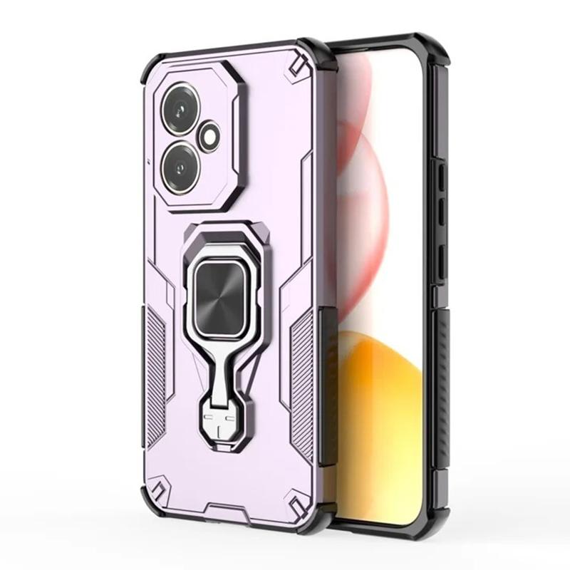 Honor 400 (156.5mm) PU Leather Wallet Phone Case with Metal Kickstand, Card Holder, Cash Pocket, Wrist Strap, Shockproof TPU Protective Cover & Screen Protector