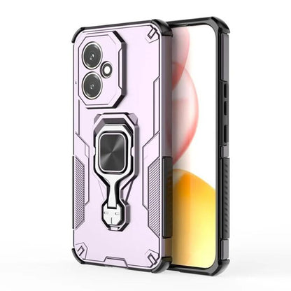 Honor 400 (156.5mm) PU Leather Wallet Phone Case with Metal Kickstand, Card Holder, Cash Pocket, Wrist Strap, Shockproof TPU Protective Cover & Screen Protector