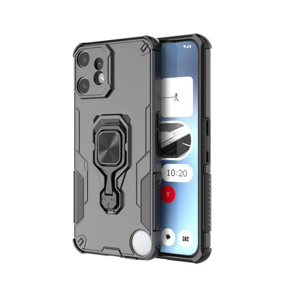 Nothing CMF Phone 2 Pro PU Leather Wallet Phone Case with Metal Kickstand, Card Holder, Cash Pocket, Wrist Strap, Shockproof TPU Protective Cover & Screen Protector