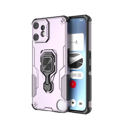 Nothing CMF Phone 2 Pro PU Leather Wallet Phone Case with Metal Kickstand, Card Holder, Cash Pocket, Wrist Strap, Shockproof TPU Protective Cover & Screen Protector